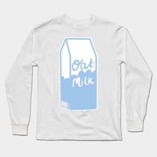 Oat Milk Carton Long Sleeve T-Shirt